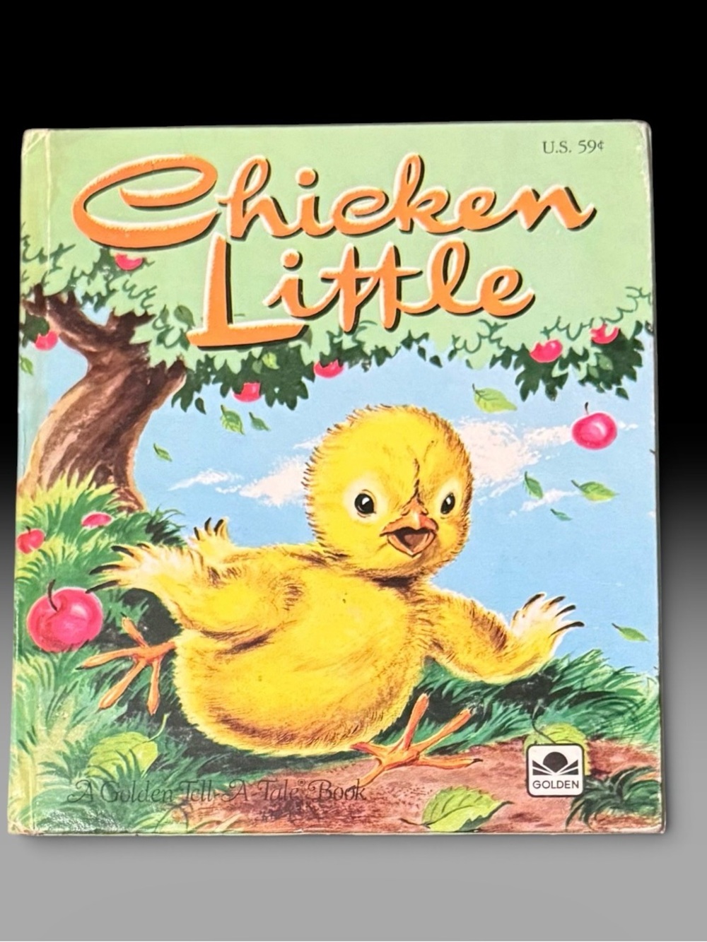 “Chicken Little” vintage book by Marjorie Hartwell, A Little Golden Book